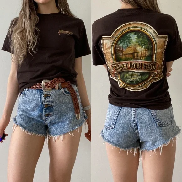 Vintage 1998 Planet Hollywood Orlando Florida Tee Jimmy Buffet Island Va… - Picture 13 of 15